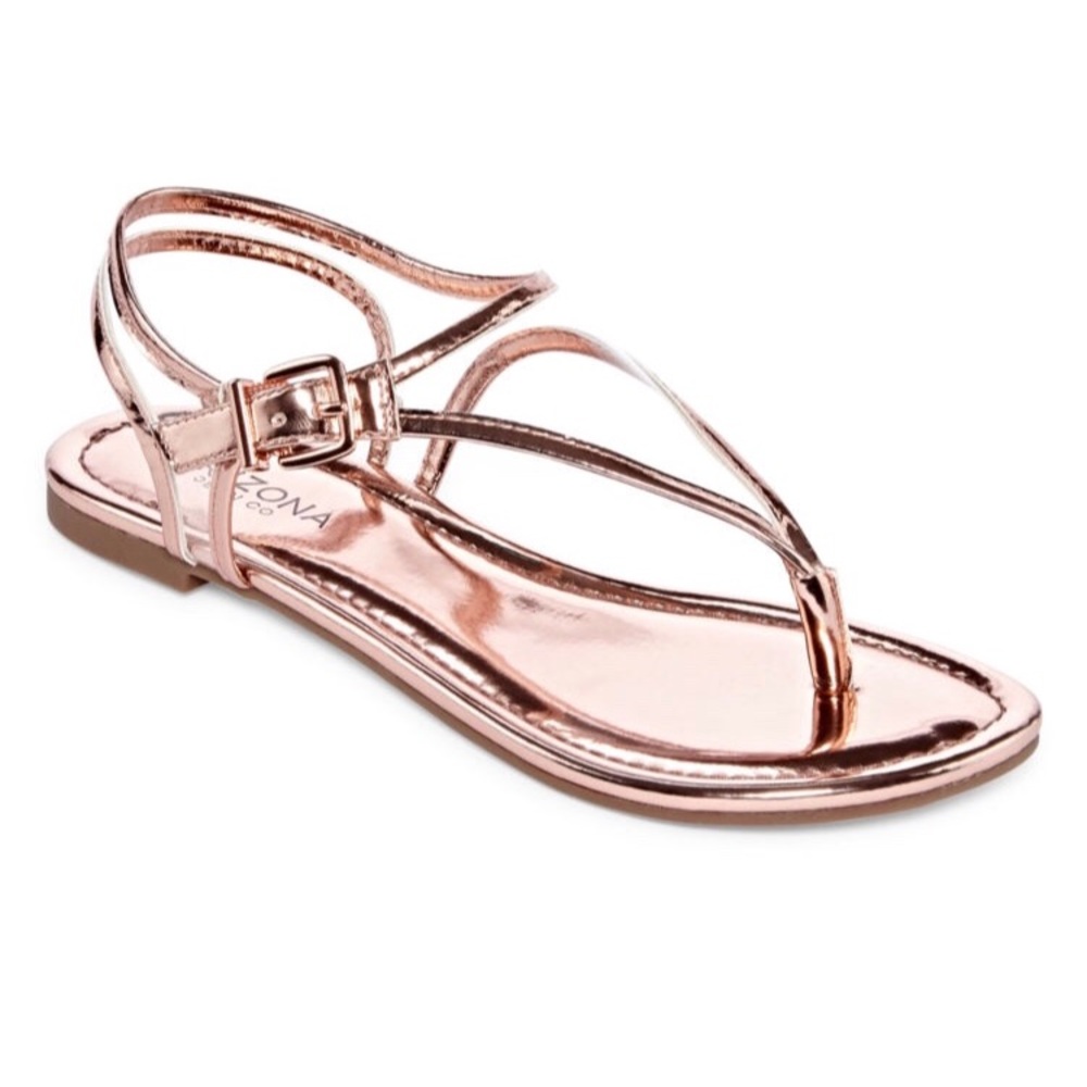 Rose Gold Sandals